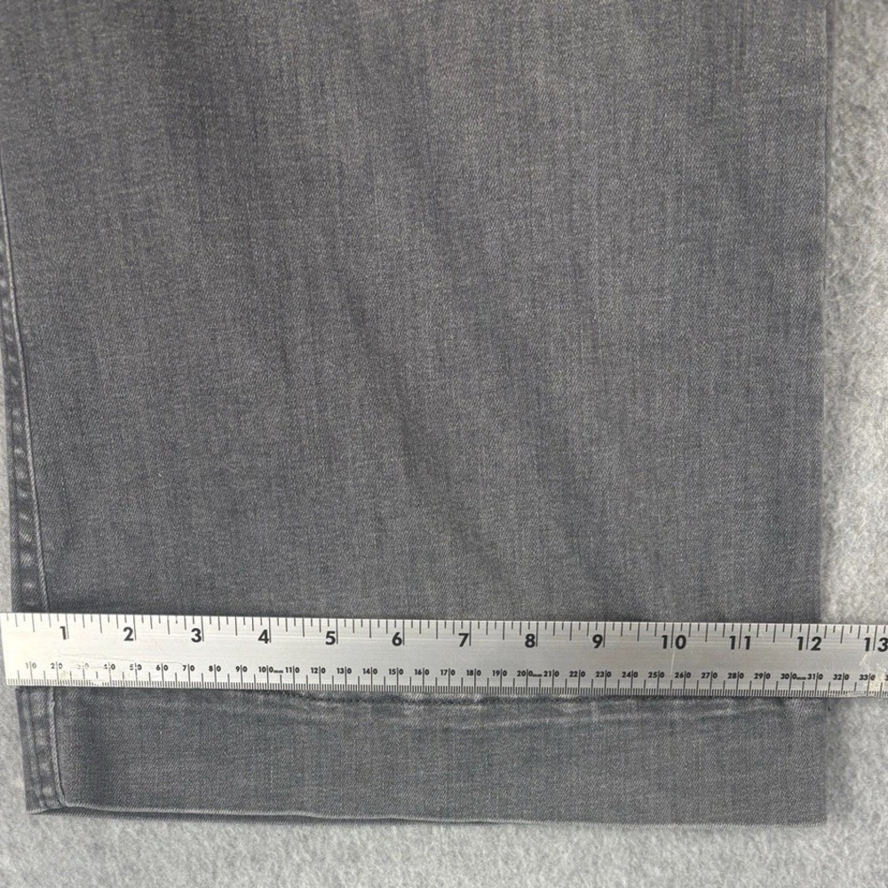 NWT J. Jill Size 24 High Rise Flare Jeans Galaxy Wash Grey Stretch Denim Boho - Picture 13 of 13